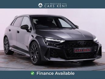 Audi RS3 2.5 TFSI Carbon Black Sportback 5dr Petrol S Tronic quattro Euro