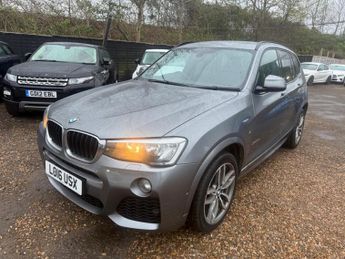 BMW X3 2.0 20d M Sport Auto xDrive Euro 6 (s/s) 5dr
