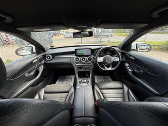 Mercedes-Benz C Class 1.5 C200 MHEV EQ Boost AMG Line G-Tronic+ Euro 6 (s/s) 4dr