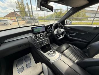Mercedes-Benz C Class 1.5 C200 MHEV EQ Boost AMG Line G-Tronic+ Euro 6 (s/s) 4dr