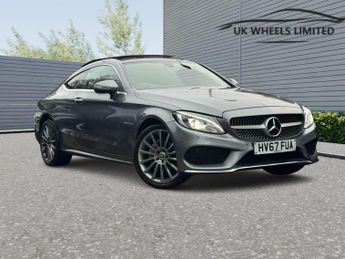 Mercedes-Benz C Class 2.0 C200 AMG Line (Premium) G-Tronic+ 4MATIC Euro 6 (s/s) 2dr