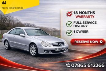 Mercedes CLK 2.1 CLK220 CDI Elegance 2dr