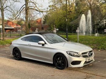 Mercedes C Class 2.1 C220d AMG Line (Premium) G-Tronic+ Euro 6 (s/s) 2dr