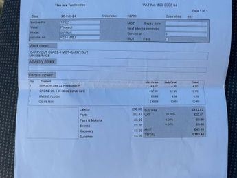 Peugeot Bipper 1.3 HDi S FWD L1 H1 3dr