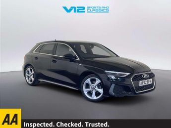 Audi A3 1.5 TFSI 35 S line Sportback 5dr Petrol Manual Euro 6 (s/s) (150