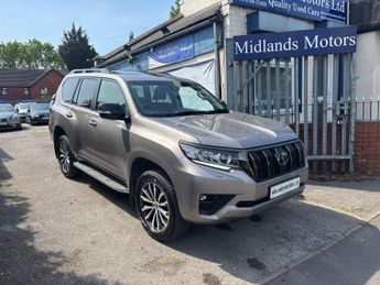 Toyota Land Cruiser 2.8D Invincible Auto 4WD Euro 6 (s/s) 5dr (7 Seat)