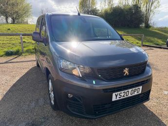Peugeot Partner 1.5 BlueHDi 1000 Asphalt Standard Panel Van 5dr Diesel Manual SW