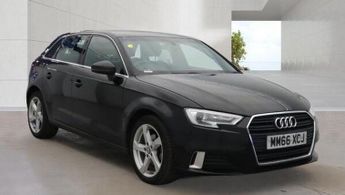 Audi A3 1.6 TDI Sport Sportback S Tronic Euro 6 (s/s) 5dr