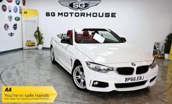 BMW 420 2.0 420i M Sport Convertible 2dr Petrol Auto Euro 6 (s/s) (184 p