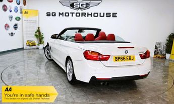 BMW 4 SERIES 2.0 420i M Sport Convertible 2dr Petrol Auto Euro 6 (s/s) (184 p