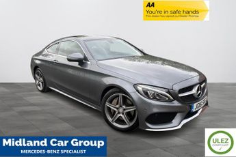 Mercedes C Class 2.1 C250d AMG Line (Premium) G-Tronic+ Euro 6 (s/s) 2dr