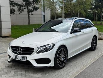 Mercedes C Class 2.0 C200 AMG Line (Premium Plus) G-Tronic+ Euro 6 (s/s) 5dr