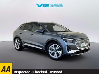 Audi Q4 e-tron 40 S line SUV 5dr Electric Auto 82kWh (204 ps)