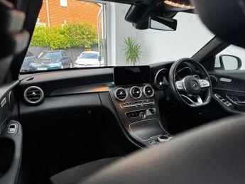 Mercedes-Benz C Class 1.5 C200 MHEV EQ Boost AMG Line G-Tronic+ Euro 6 (s/s) 5dr