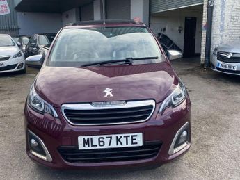 Peugeot 108 1.0 Allure Top! 2 Tronic Euro 6 5dr