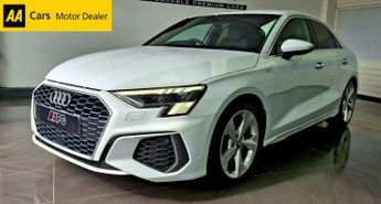 Audi A3 1.5 TFSI 35 S line Saloon 4dr Petrol Manual Euro 6 (s/s) (150 ps