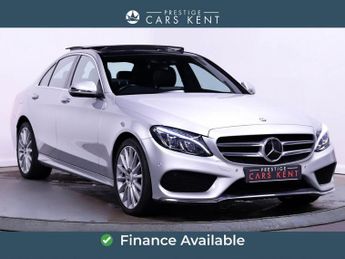 Mercedes C Class 2.1 C220d AMG Line (Premium Plus) Saloon 4dr Diesel G-Tronic+ 4M