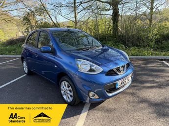 Nissan Micra 1.2 Acenta Hatchback 5dr Petrol Manual Euro 6 (80 ps)
