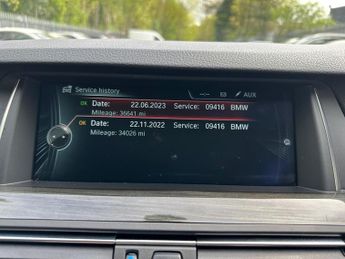 BMW 5 Series 2.0 520i Luxury Saloon 4dr Petrol Auto Euro 6 (s/s) (184 ps)