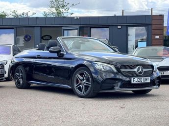 Mercedes-Benz C Class 2.0 C220d AMG Line (Premium) Cabriolet G-Tronic+ Euro 6 (s/s) 2d