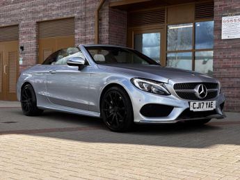 Mercedes C Class 2.0 C300 AMG Line (Premium Plus) Cabriolet G-Tronic+ Euro 6 (s/s