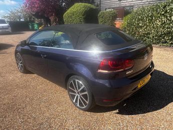 Volkswagen Golf 1.4 TSI GT Cabriolet 2dr Petrol DSG Euro 5 (160 ps)