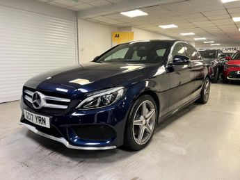 Mercedes-Benz C Class 2.1 C300dh AMG Line (Premium) G-Tronic+ Euro 6 (s/s) 4dr