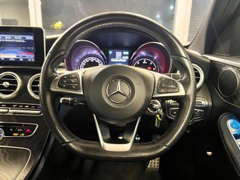 Mercedes-Benz C Class 2.1 C300dh AMG Line (Premium) G-Tronic+ Euro 6 (s/s) 4dr