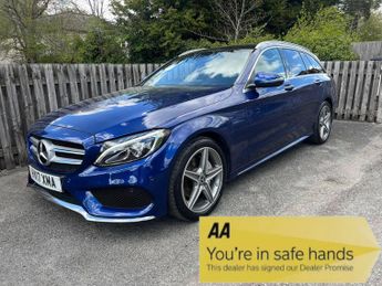 Mercedes C Class 2.1 C220d AMG Line (Premium Plus) G-Tronic+ Euro 6 (s/s) 5dr