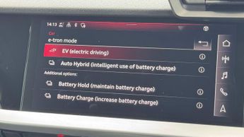 Audi A3 1.4 TFSIe 40 Sport Sportback S Tronic Euro 6 (s/s) 5dr 13kWh