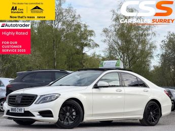 Mercedes S Class 3.0 S350d V6 AMG Line (Executive, Premium) Saloon 4dr Diesel G-T