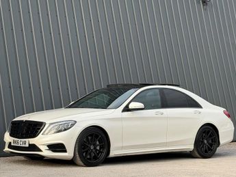 Mercedes-Benz S Class 3.0 S350d V6 AMG Line (Executive, Premium) Saloon 4dr Diesel G-T