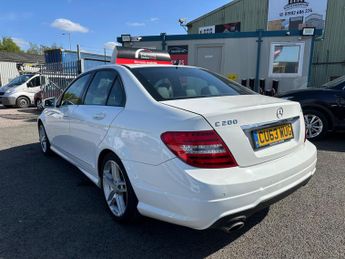 Mercedes-Benz C Class 2.1 C200 CDI AMG Sport G-Tronic+ Euro 5 (s/s) 4dr