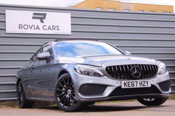 Mercedes C Class 2.0 C200 AMG Line (Premium) G-Tronic+ Euro 6 (s/s) 2dr