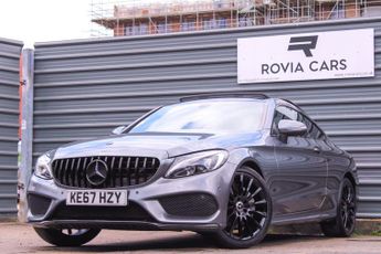 Mercedes-Benz C Class 2.0 C200 AMG Line (Premium) G-Tronic+ Euro 6 (s/s) 2dr