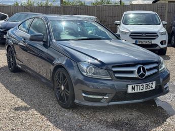 Mercedes C Class 1.6 C180 BlueEfficiency AMG Sport Plus G-Tronic+ Euro 5 (s/s) 2d