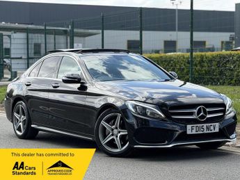 Mercedes C Class 1.6 C200 BlueTEC AMG Line G-Tronic+ Euro 6 (s/s) 4dr