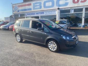 Vauxhall Zafira 1.8 16V Design Euro 5 5dr (SNav)