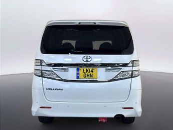 Toyota Vellfire 2.4L Petrol MPV 8 Seats Automatic White