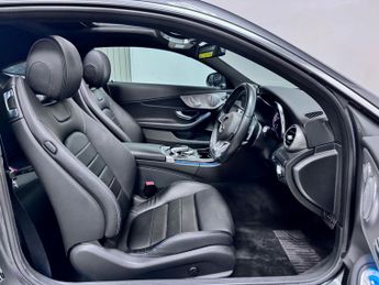 Mercedes-Benz C Class 2.0 C200 AMG Line (Premium Plus) Coupe 2dr Petrol G-Tronic+ 4MAT