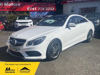 Mercedes E Class 2.1 E220d BlueTEC AMG Line G-Tronic+ Euro 6 (s/s) 2dr