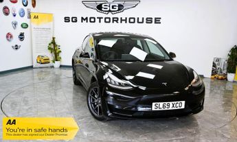 Tesla Model 3 Standard Range Plus Saloon 4dr Electric Auto RWD (241 bhp) +FREE