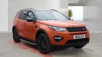 Land Rover Discovery Sport 2.0 TD4 HSE Black Auto 4WD Euro 6 (s/s) 5dr
