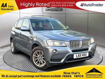 BMW X3 3.0 xDrive Euro 5 Sunroof Automatic 5dr