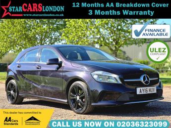 Mercedes A Class 1.6 A180 Sport (Executive) 7G-DCT Euro 6 (s/s) 5dr