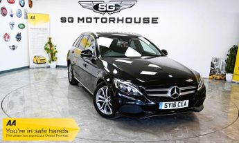 Mercedes C Class 1.6 C200d Sport Estate 5dr Diesel Manual Euro 6 (s/s) (136 ps) +