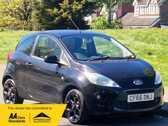 Ford Ka 1.2 Zetec Black Edition Euro 6 (s/s) 3dr