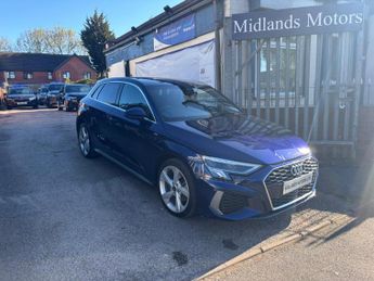 Audi A3 1.4 TFSIe 40 S line Sportback S Tronic Euro 6 (s/s) 5dr 13kWh