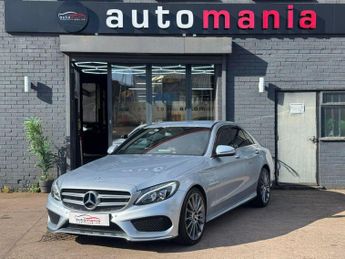 MERCEDES-BENZ C-CLASS 2.1 C220d AMG Line Saloon 4dr Diesel 7G-Tronic+ Euro 6 (s/s) (17