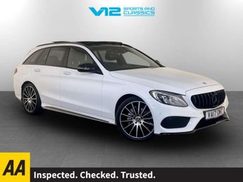 Mercedes C Class 2.1 C220d AMG Line (Premium) Estate 5dr Diesel G-Tronic+ Euro 6 